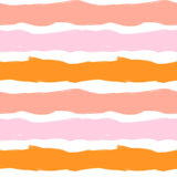 Las Rayas Coral 10' L x 24" W Peel and Stick Wallpaper Roll