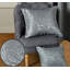 Cleo Cushion Cover – 45x45cm & 56x56cm Decorative Pillow Case with Zipper – Available in Black, Silver, White-39638134-39587249