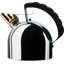 Alessi Sapper 2.11 qt. Stainless Steel (18/10) Whistling Stovetop Tea Kettle