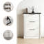 Armoire à chaussures Farmhouse avec colonnes romaines