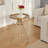 Hollow Edge Retro Art Pine Side Table