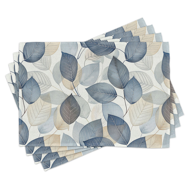 Ensemble de 8 napperons East Urban Home
