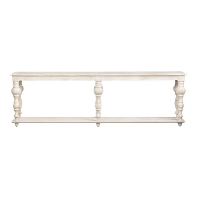 Riverside Textured Solid Bleached Wood Console_Sofa Table