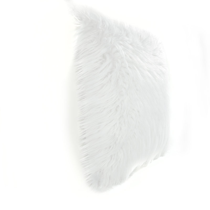 20'' Throw Pillow Cover, White