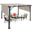 Auvent de remplacement beige pour pergola