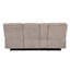 Fauteuil inclinable motorisé 2 places, beige - lourd 148,73 lb, tissu d'ameublement pour 2 personnes, moteur, 59,59 po Longue profondeur