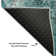 Premium Machine Washable Cerrito AMF505 Teal Rug