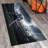 Non Woven Soft Type Printed Rug with Intricate Floral and Leaf Pattern Perfect for Enhancing Your Living Room or Bedroom Decor-125785349