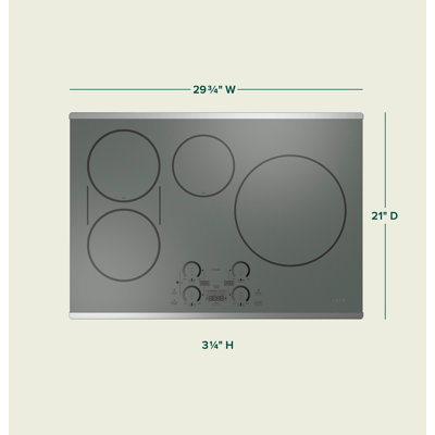 Café 30" Electric Cooktop with 4 Elements
