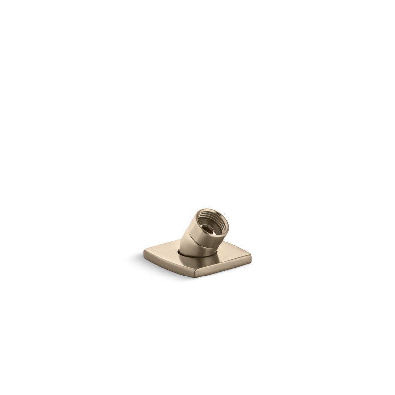 Loure Deck-Mount Handshower Holder, Brushed Bronze