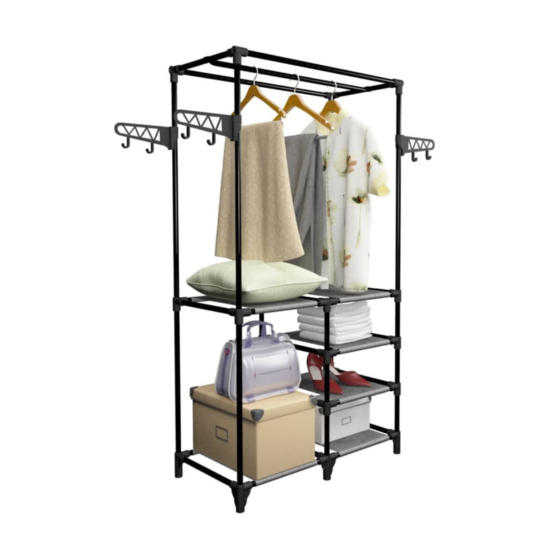 Portant à vêtements en métal Makinzie