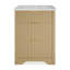 Meuble-lavabo de salle de bain cannelé, armoire autoportante de style maison de campagne avec 2 tiroirs coulissants et 1 tiroir rabattable-125772195-125772197