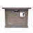 Sherry Square Polyresin Propane Fire Pit Table-907533258