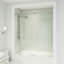 Elan E-Class 56-60" W x 66" H Sliding Frameless Tub Door with 3/8" Clear Glass-1034680084