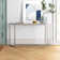 Levi Glass Top Console Table
