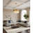 Transitional 8 Light Gold Crystal Round Chandelier-158302478-181847047