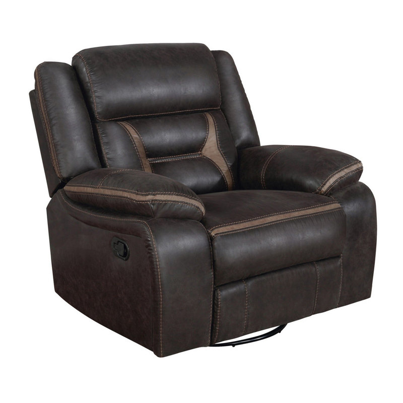 Aravale Faux Leather Recliner