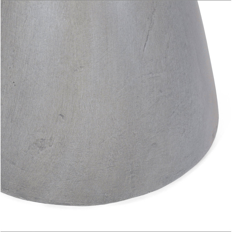 Table d'appoint d'extérieur en béton léger