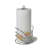 Metal Paper Towel Holder-1476933329