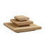 Table basse modulaire empilable moderne avec placage en bois naturel