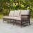 Sara  9 - Person Outdoor Wicker Patio Conversation Furniture Set with Swivel Chairs-1276730486