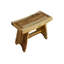 Banc de douche en teck EcoDecors, EarthyTeak - l 24 po Serenity
