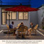 Parasol en porte-à-faux 10 po Caillo-86792629