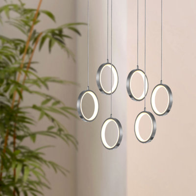 Lauri 6 - Light LED Cluster Pendant