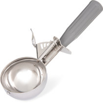 Millvado Stainless Steel Large 2.5 Ice Cream and Cookie Scoop, Red