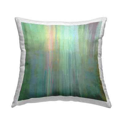 Abstract Outdoor Throw Pillow