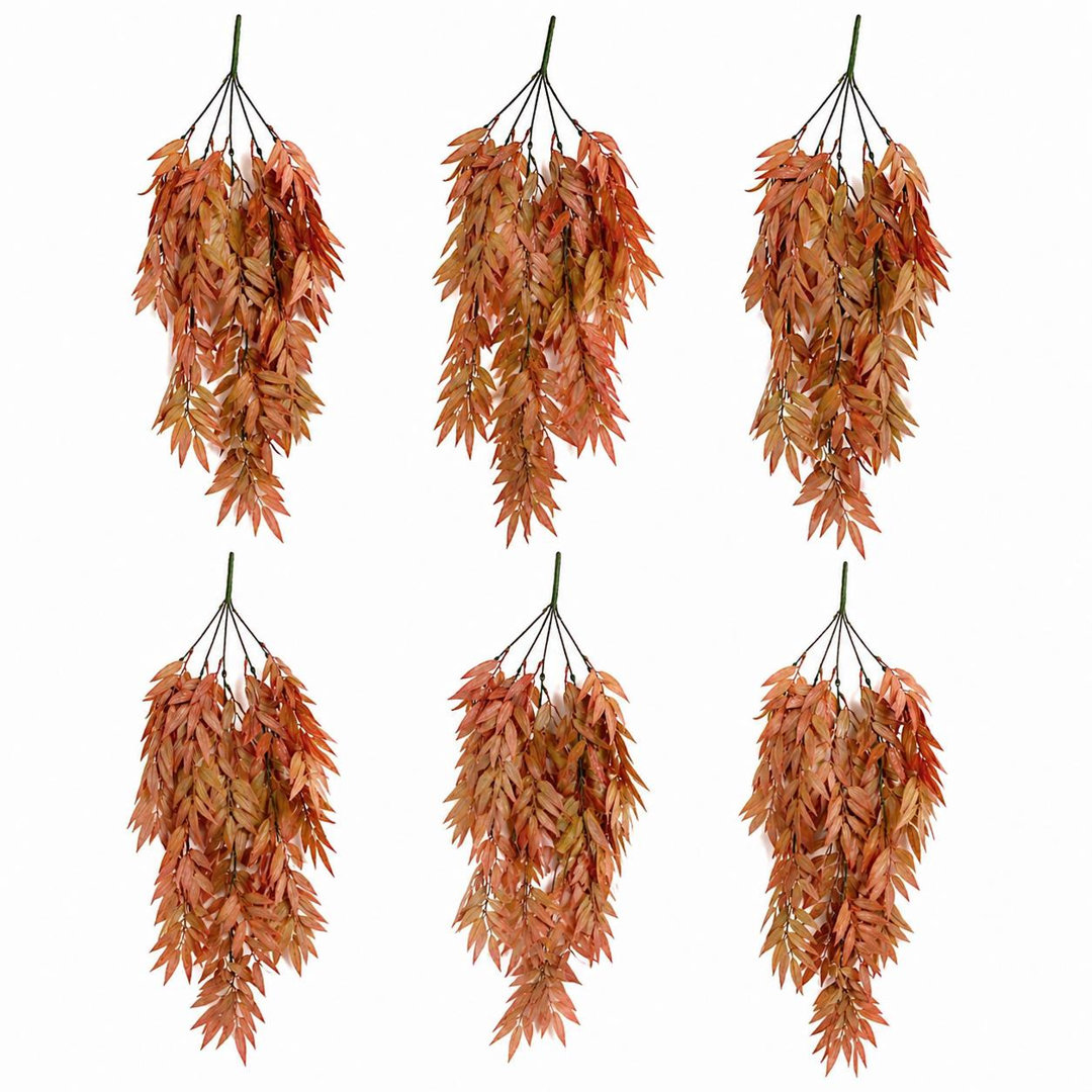 Hanging Plants x6 75 cm H Faux Plant
