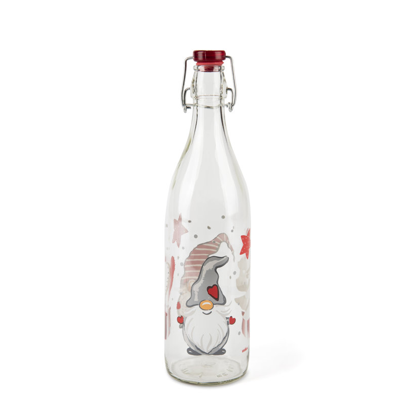 Excelsa Gnomo 1000ml Glass Water Bottle
