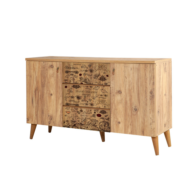 Buffet 3 tiroirs Zajac