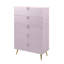 Commode rose Gaines