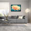 Epic Art «Fleur rose avec cadre» par Tom Quarterma «Fleur rose avec cadre» par Tom Quartermaine