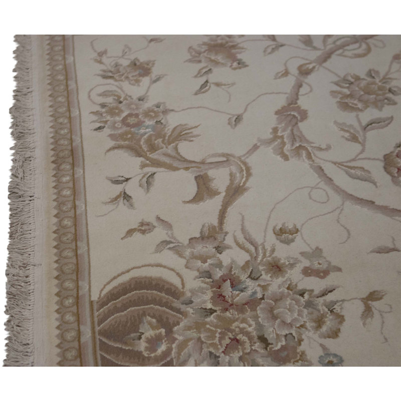 Tapis rectangulaire noué à la main