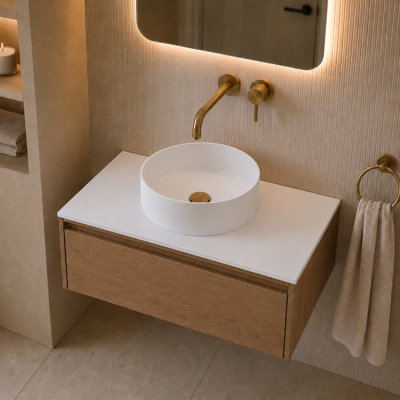 Dessus de meuble-lavabo moderne 36 "pour lavabo vasque Modern