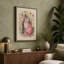 Cat in Bloom Botanical - Wrapped Canvas-1003341606-1003341648