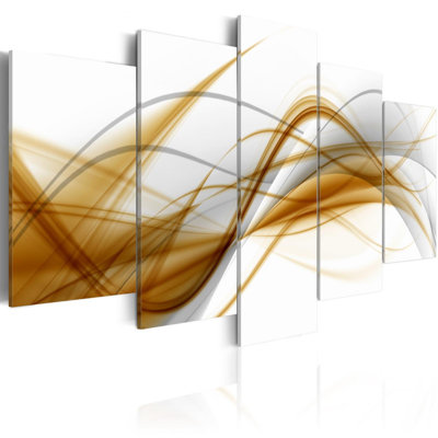 «Wind of Abstraction» - 5 pièces, impression sur toile tendue