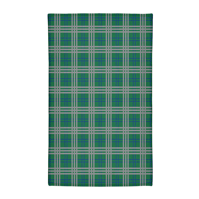 Plaid Indoor Rug, Rectangle 4' x 6'