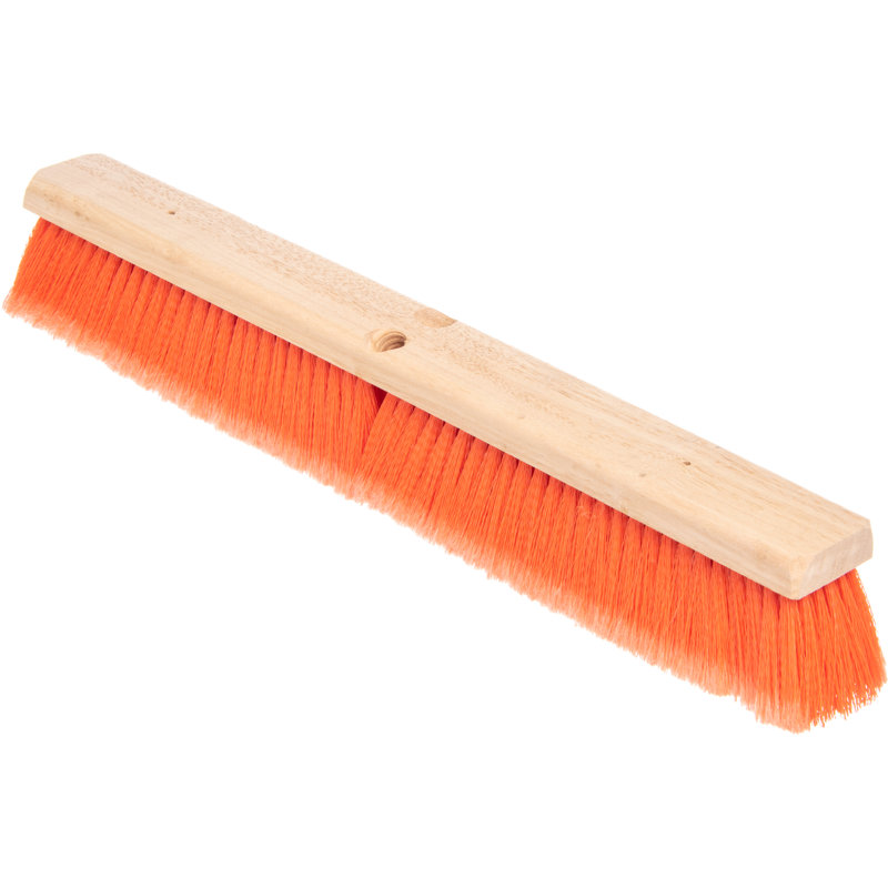 Balai en polypropylène® flo-pac avec un centre de polypropylène lourd, 24 po