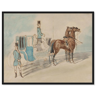 «Carriage and Groom Spring», reproductions d'art sur toile par Art Remedy