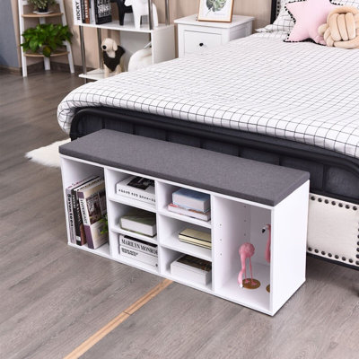 10 Pair Shoe Storage Bench