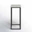 Maikel 21.5'' Tall Genuine Marble Frame End Table