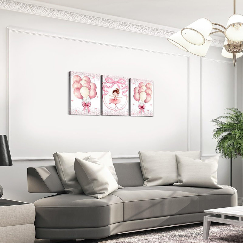 3 Piece Wrapped Canvas Wall Art