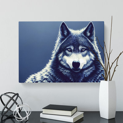 Wolf Portrait Vol.6 - Wrapped Canvas