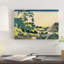 «Fuji From Mishima Pass Edo», vers 1830 par Katsushika Hokusai - reproduction d'art sur toile tendue-2108549843-2013724054-2013724057