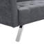 Lounge With Breathable Fabric And Style Gray Bed Adjustable Positions-706892891