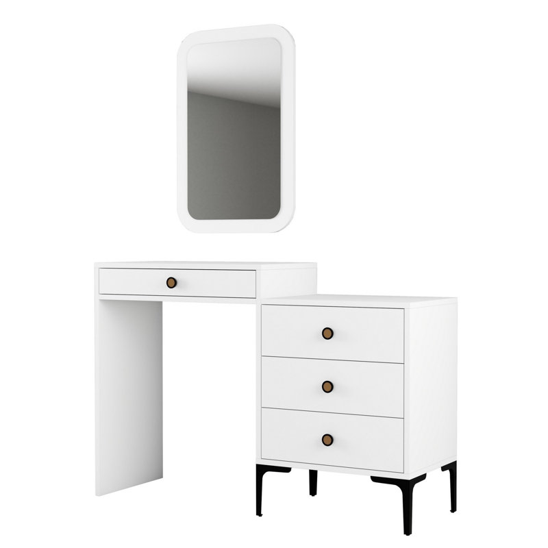 Commode Paucker, Blanc