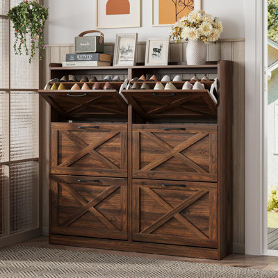 Large Shoe Storage Cabinet